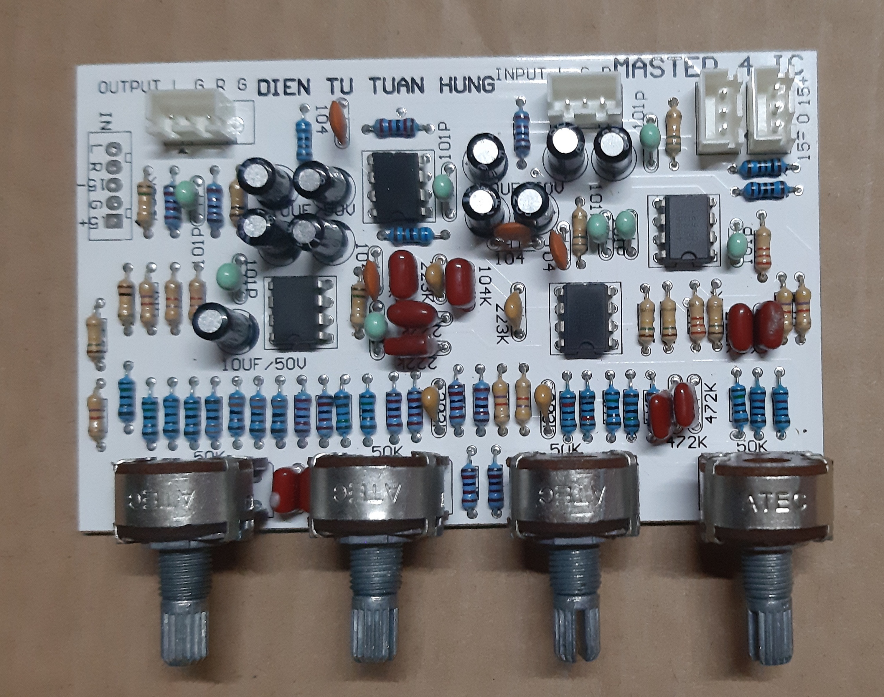 MẠCH MASTER 4 IC