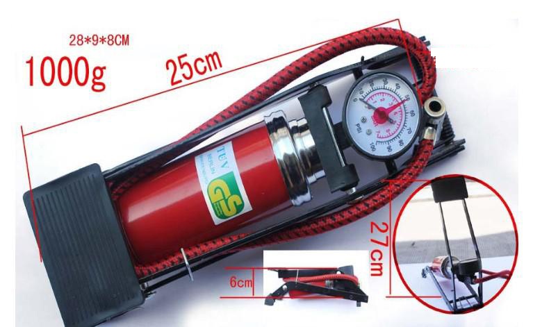 Bơm hơi dùng chân High Pressure Foot Pump (Lớn)