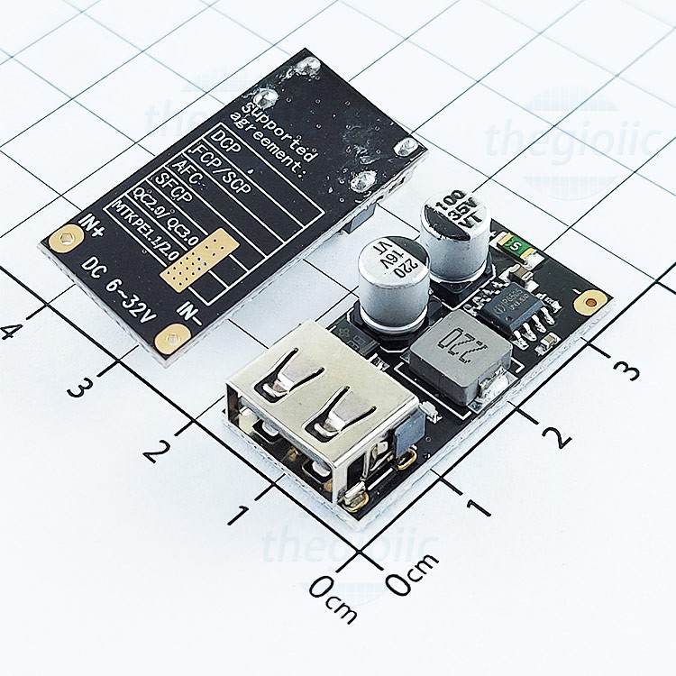 Mạch hạ áp sạc nhanh quick charge 3.0 usb