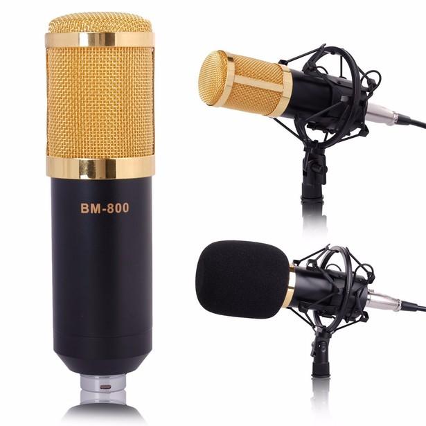 Mic thu Âm Bm800 Chuyên Dụng Thu Âm Cao Cấ[