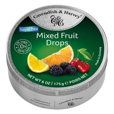 [HCM]KẸO C&H SUGAR FREE MIXED FRUIT DROPS 175G [shophoakho]