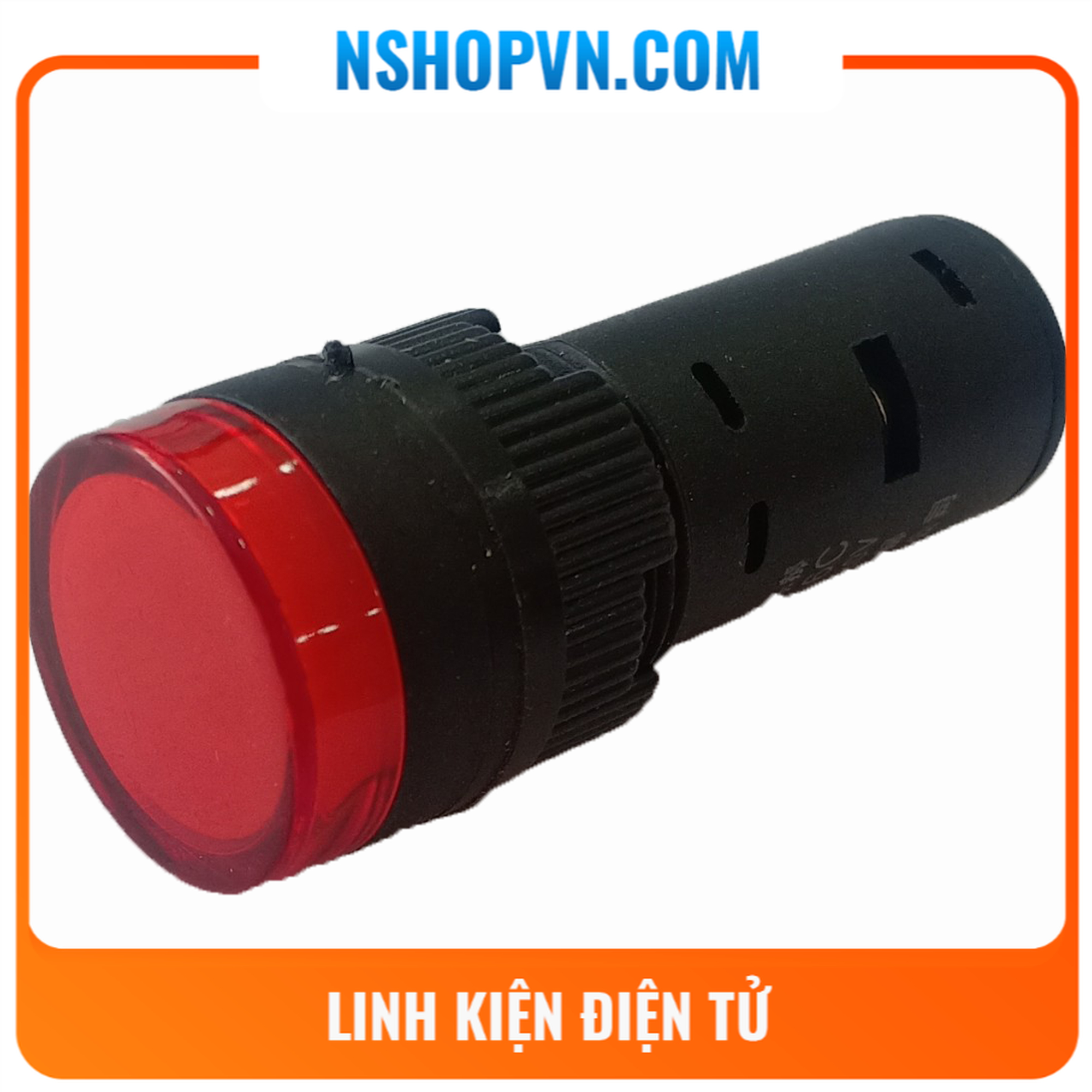 Đèn báo ad16-16c đỏ 24v