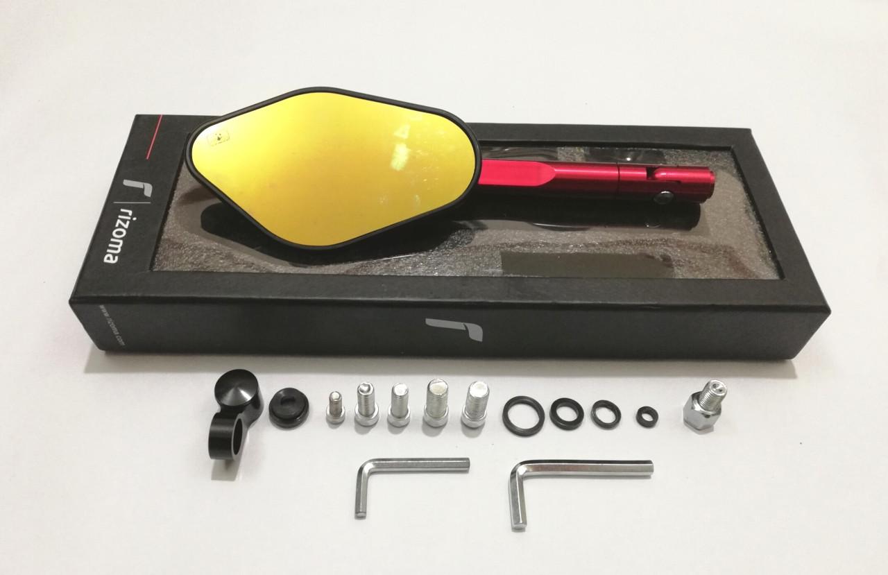 Gương Kính chiếu hậu Rizoma Elisse- Tặng kèm bộ chế xoay 360 độ Màu đỏ - Sản Phẩm Chất Lượng, Gian Hàng Uy Tín, Giá Cả Cực Tốt, Mua Ngay.