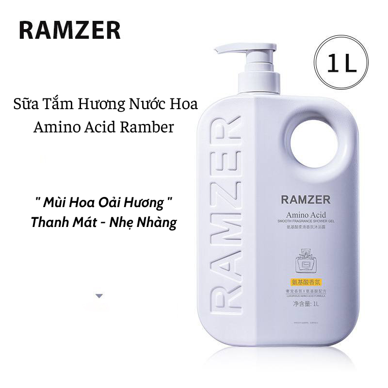 Sữa tắm nước hoa 2in1 Amino Acid Ramber Hương Thơm Thanh Mát - Ngọt Ngào  Làm Sạch Da, Giúp Da Dưỡng Ẩm Mềm Mịn | Lazada.vn