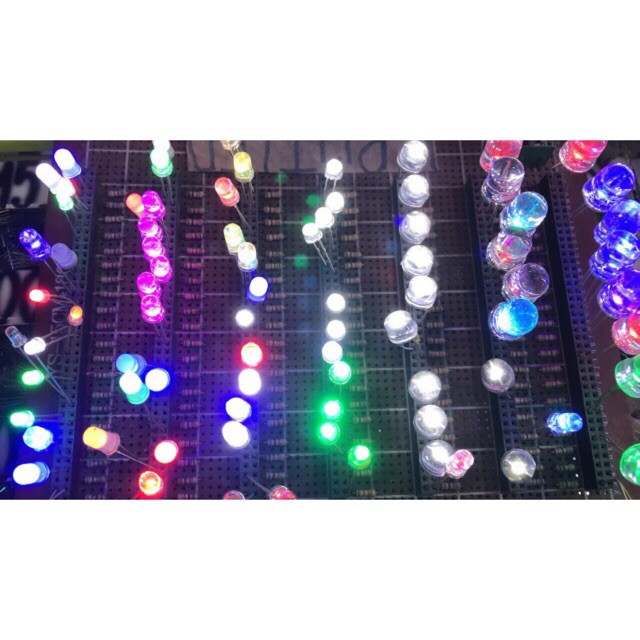Gói bóng led phi 5 7 màu