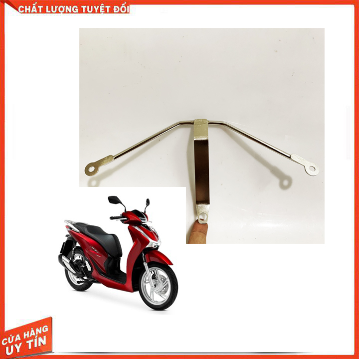 CHỐNG RUNG ĐẦU SH 2020 (INOX  TRẮNG)