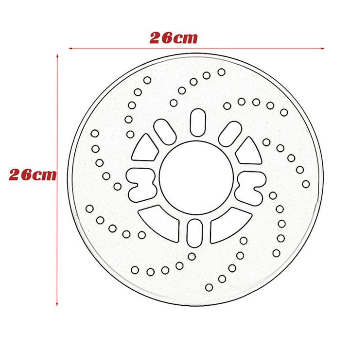 ỐP GIẢ PHANH ĐĨA CHO Ô TÔ, XE HƠI (MÀU BẠC)