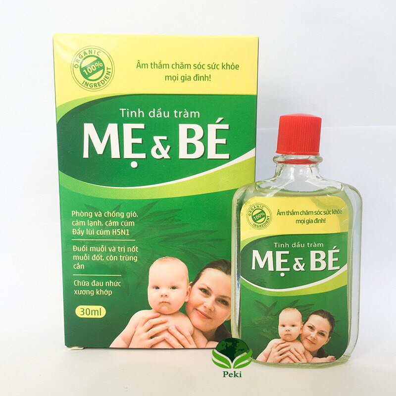 Dầu tràm Mẹ và bé cho bé sơ sinh