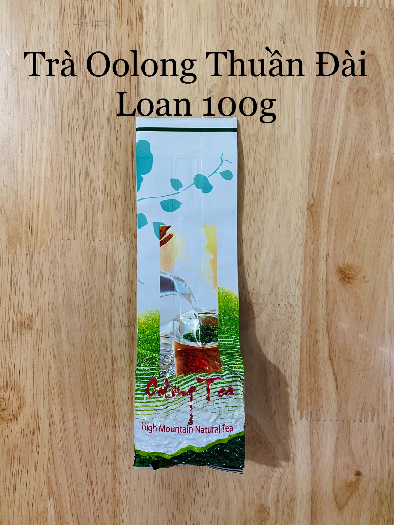 [HCM]Trà Oolong (ÔlongÔ long) Thuần Đài Loan (100g/gói)