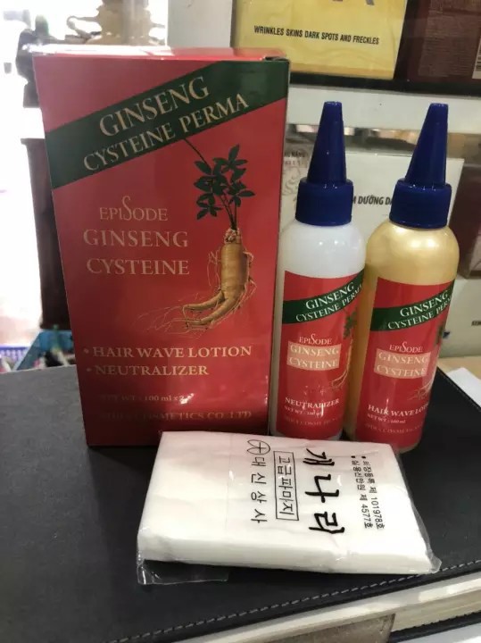 Uốn Tóc Sâm Đỏ Gingsen MIRA (100ml x2 )