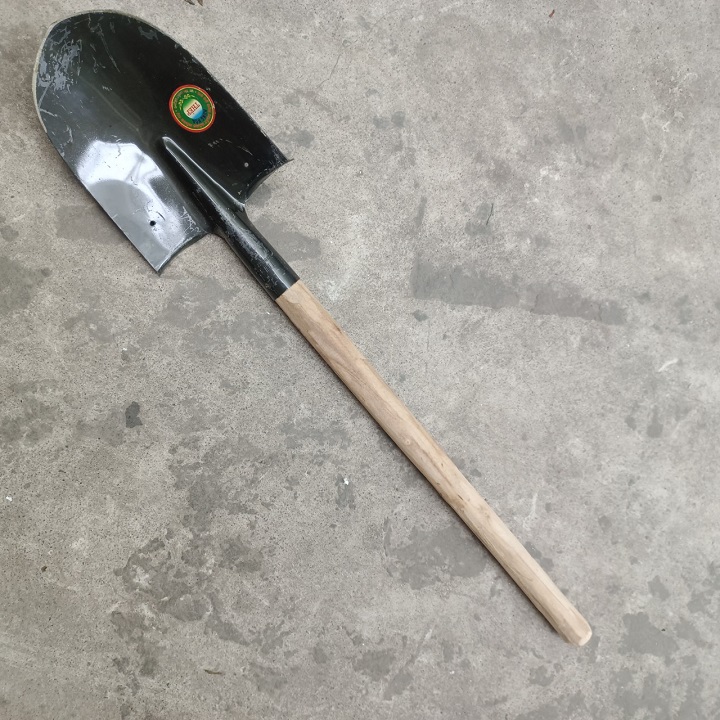 Extra hard premium camping, hiking, garden shovel