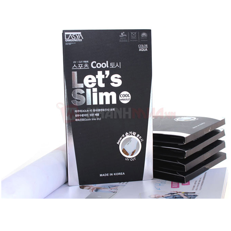Găng tay chống nắng Letslim (Đen) 1000000206