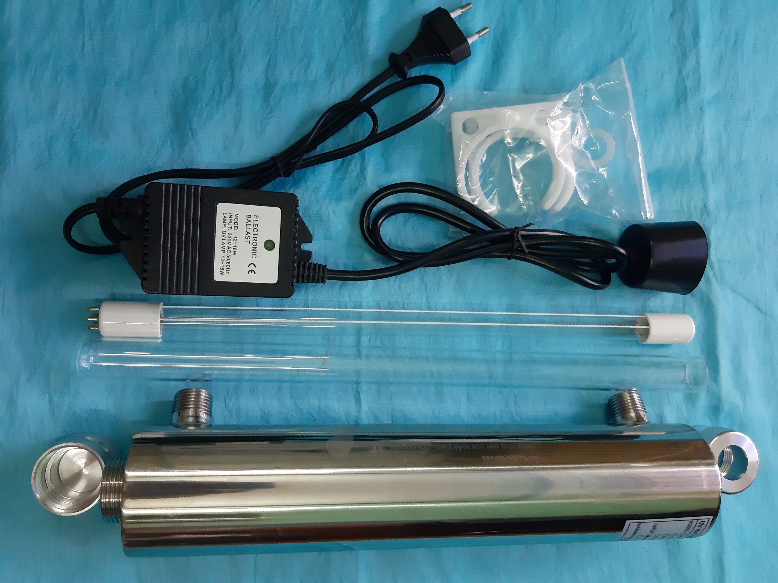 ĐÈN UV 14W,ĐÈN CỰC TÍM -DÀNH CHO MÁY LỌC NƯỚC