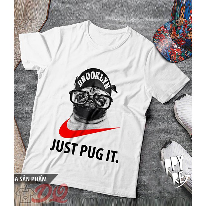 BST ÁO THUN CÚN PUG SIÊU ĐỘC  HÀNG ĐẸP  PUG T SHIRT (Ảnh thật)