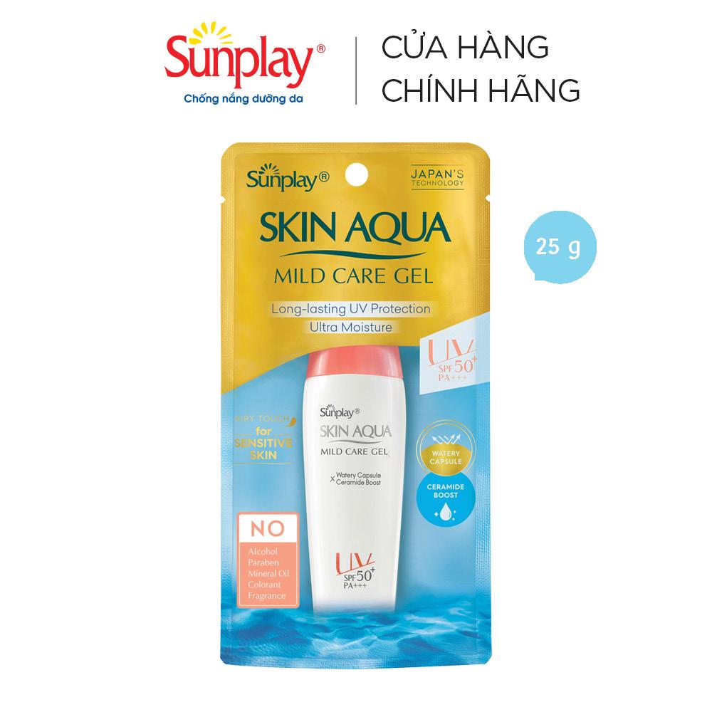 BÁO GIÁ XỊT CHỐNG NẮNG URIAGE BẢO VỆ TỐI ĐA CHO DA NHẠY CẢM SPF50 SPRAY 200ML | Shopee Lazada Sendo Tiki mới nhất 54 Gel chống nắng cho da nhạy cảm Sunplay Skin Aqua Mild Care Gel SPF50+ PA+++ (25g)