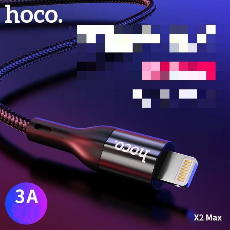 [HCM]Cáp sạc nhanh lightning Hoco X2 Max 1M 3A cho iphone dây dù chống đứt