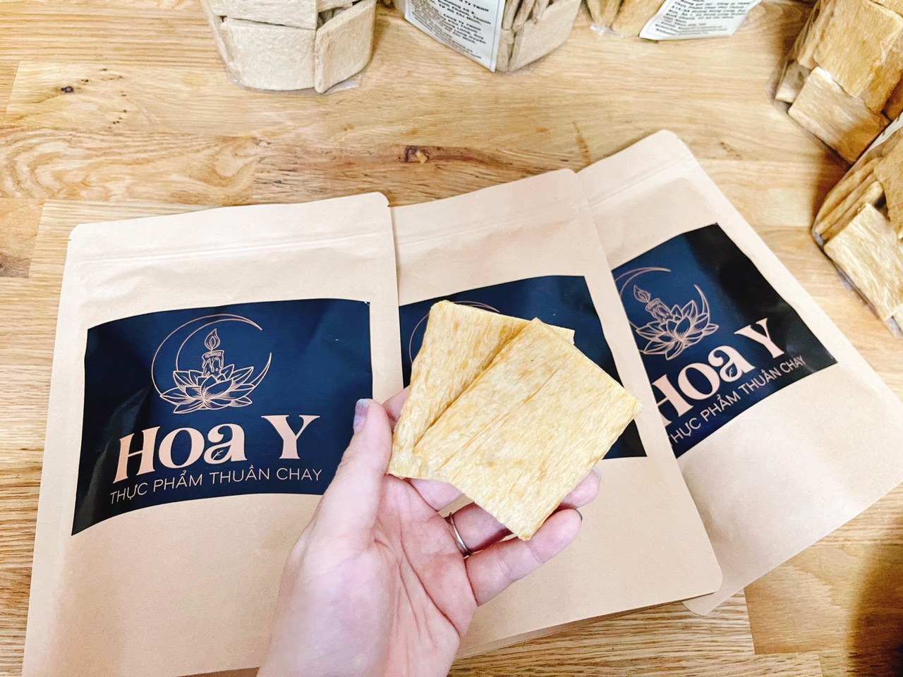 Sườn non chay khô hoa y 200 gram