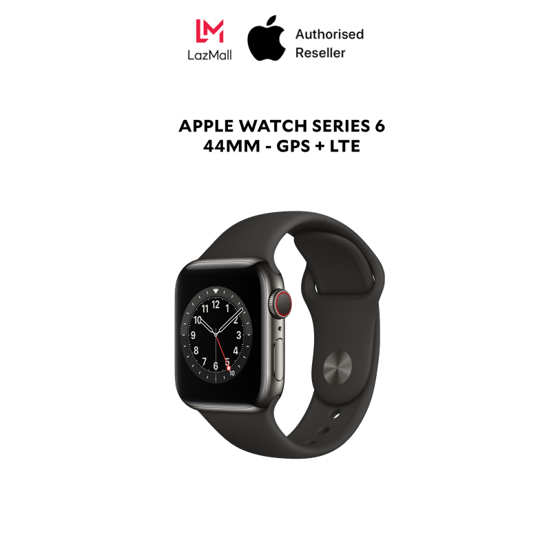 Apple Watch Series 6 44mm LTE bản viền thép - Hàng Chính Hãng