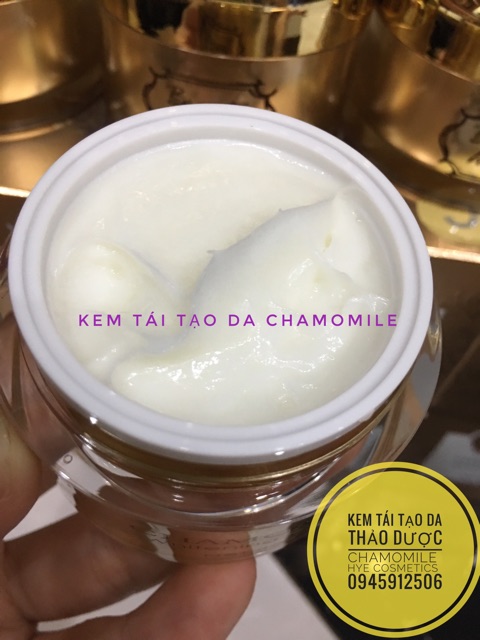 Kem tái tạo da Chamomile (Da k đều màu,Nám,Mụn,lỗ chân lông to,....)