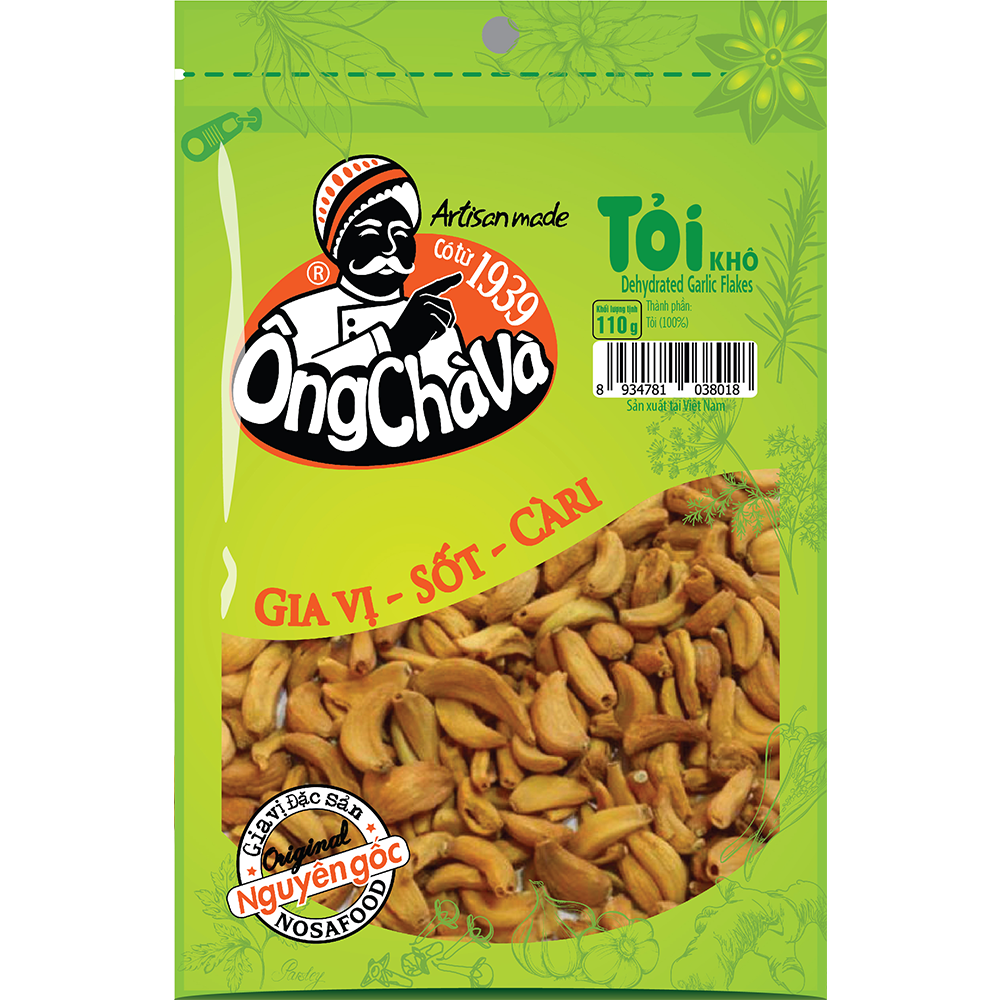 Tỏi Khô Nguyên Tép Ông Chà Và 110g