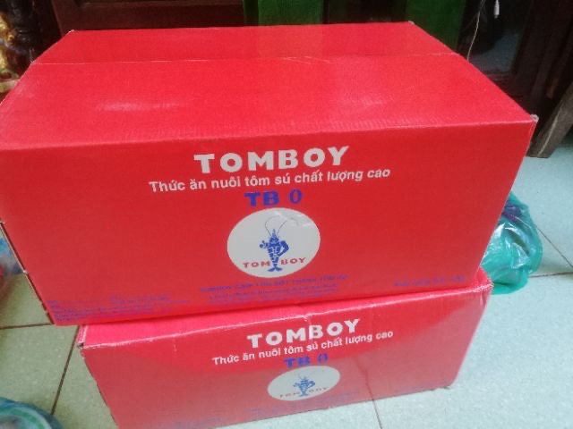 CÁM TOMBOY SỐ 0  HẠT MỊN THỨC ĂN CHO TÔM, TÉP, CÁ CON