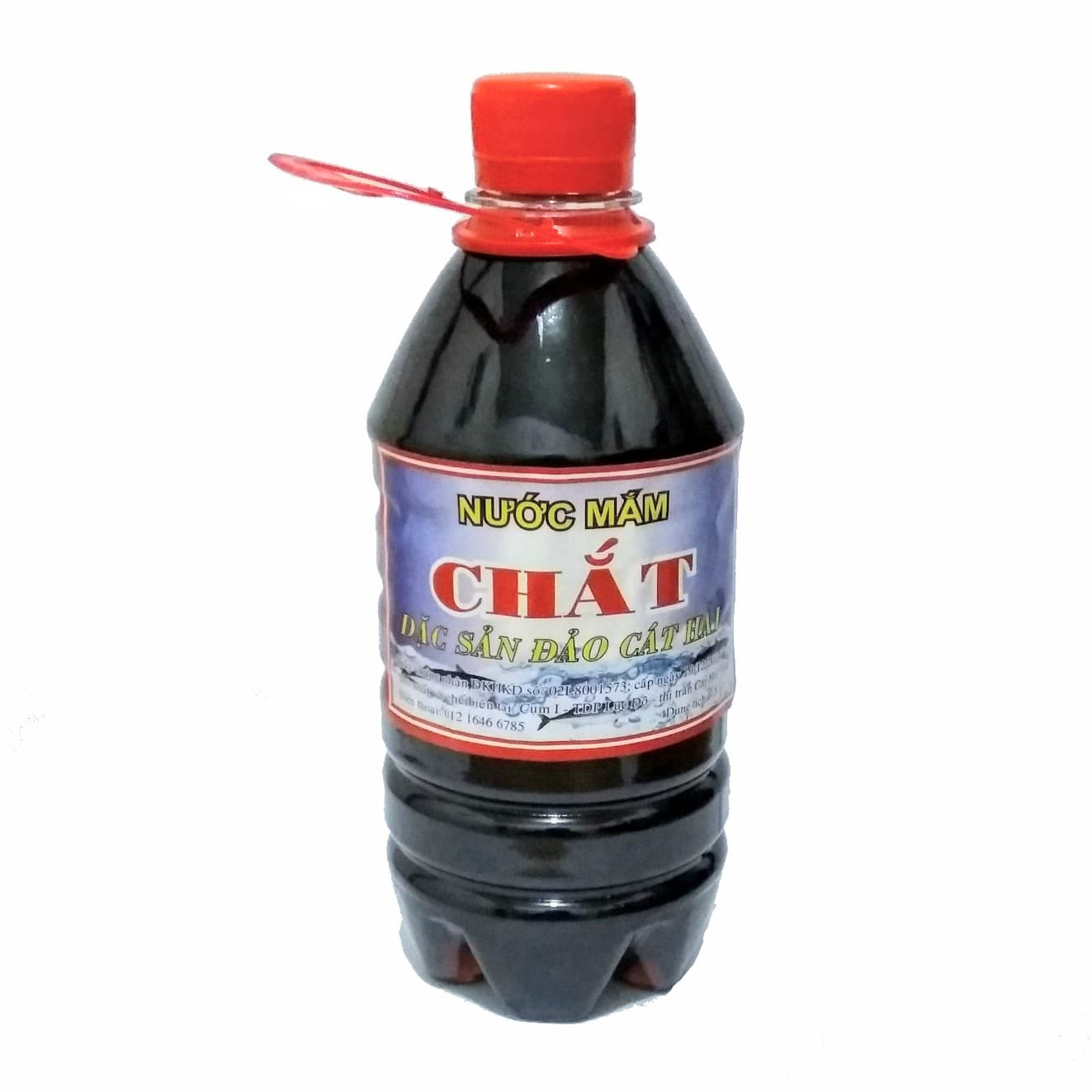 Nước mắm Chắt Cá Quẩn Cát Hải (0.5 lít)