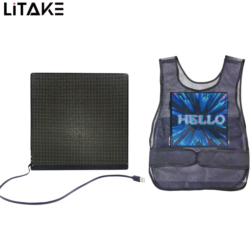 🔥LITAKE - IN STOCK🔥(With video) advertising Board LED display board compatible Bluetooth resolution 72 eye-catching to advertising (official authentic)