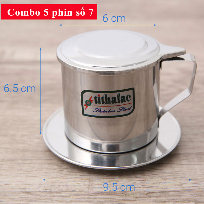 [HCM]Phin Cafe Inox Bao Thành phát- size số 8