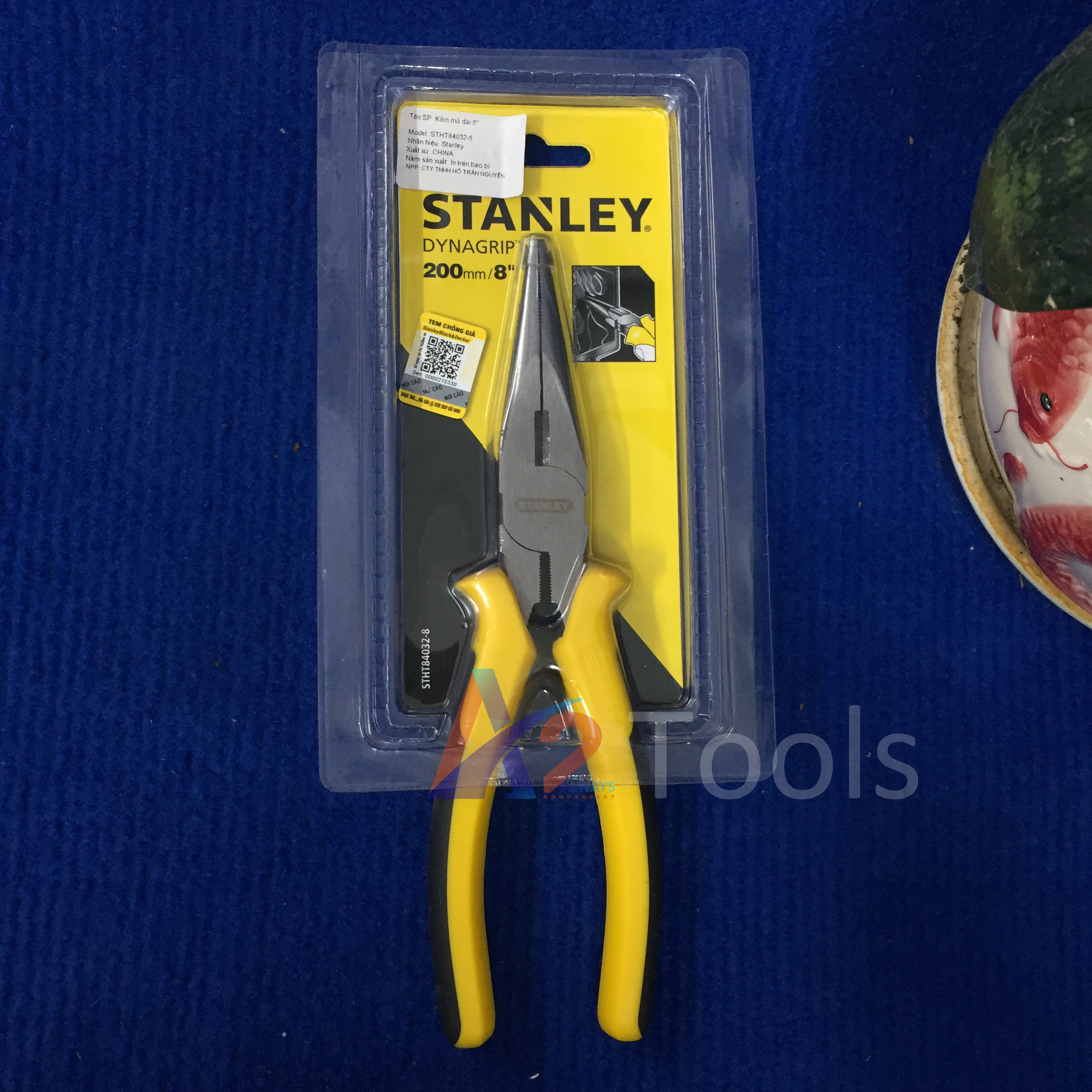 Kềm mỏ nhọn 8"/200mm STANLEY STHT84032-8