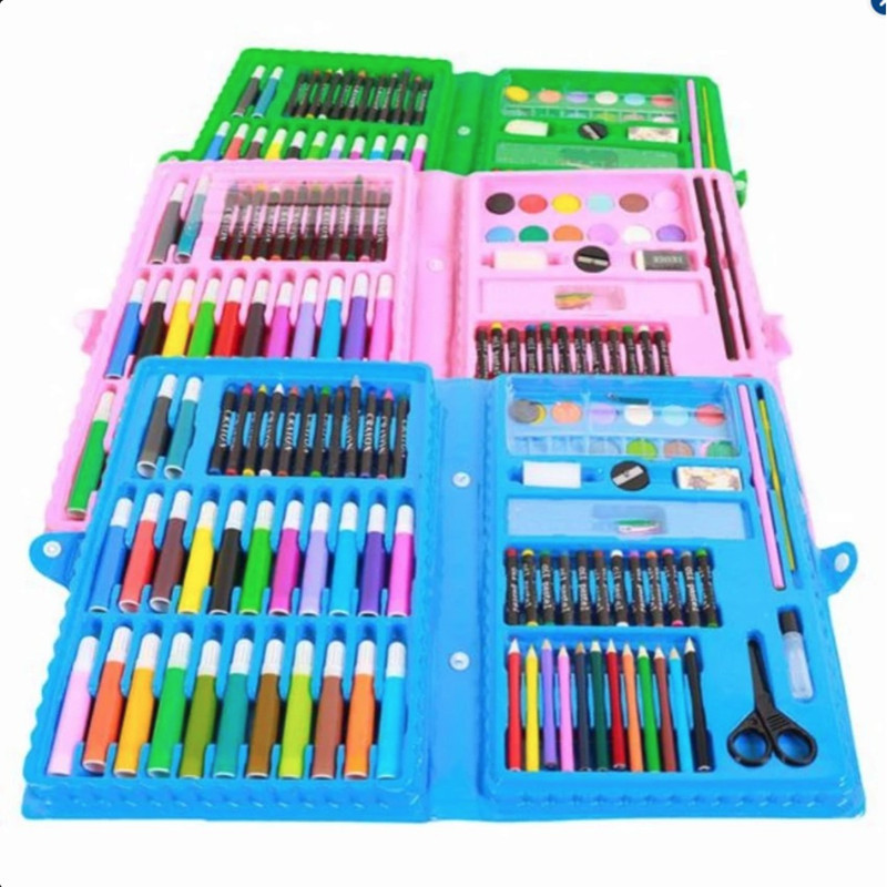 Bộ bút chì màu 86 món cho bé gái