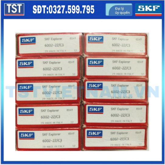 Vòng bi bạc đạn skf 6002-2z/c3