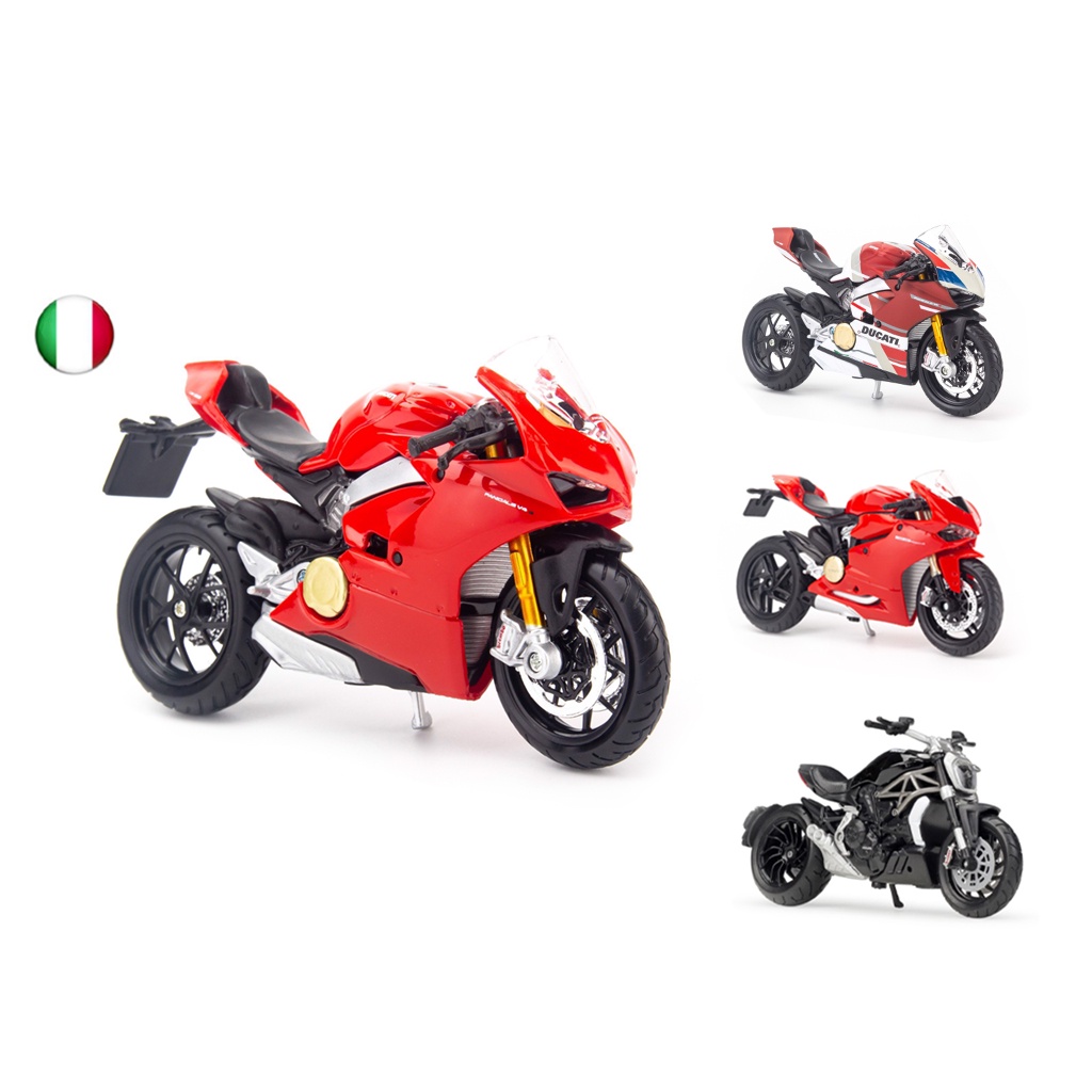 Mô hình xe moto Ducati Panigale V4S Corse, 1199 Superleggra , Monster