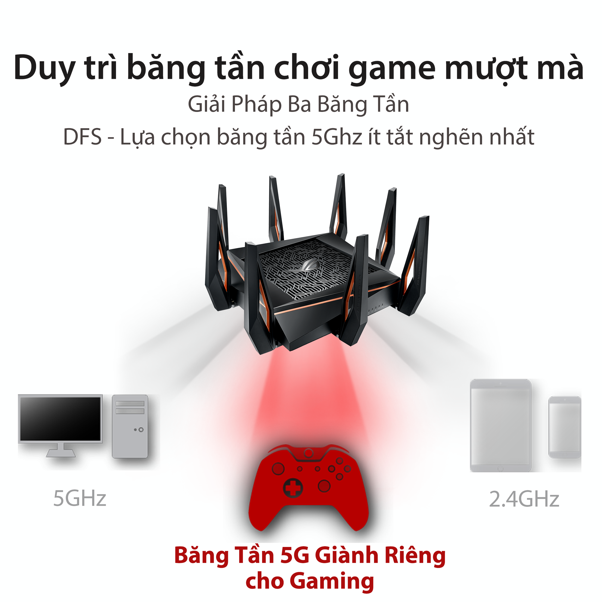 [0% installment] 6 (802.11ax) three-band Asus gt-ax11000 (expandable WiFi router)-authentic