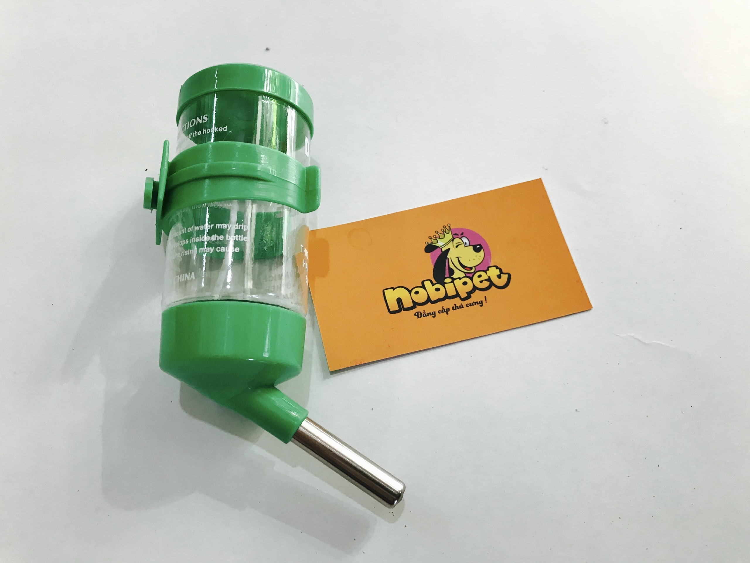 Bình nước bi lăn dành cho thú cưng nhỏ, hamster, nhím kiểng, sóc cảnh, thỏ, bọ ú