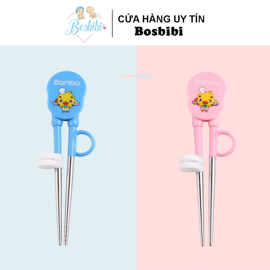 Đũa tập ăn cho bé - Hàng cao cấp inox