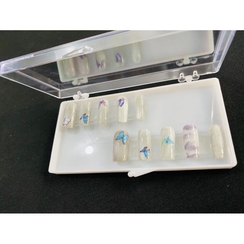 [HCM]Thanh trưng bài móng úp không keo ( set 10 thanh )