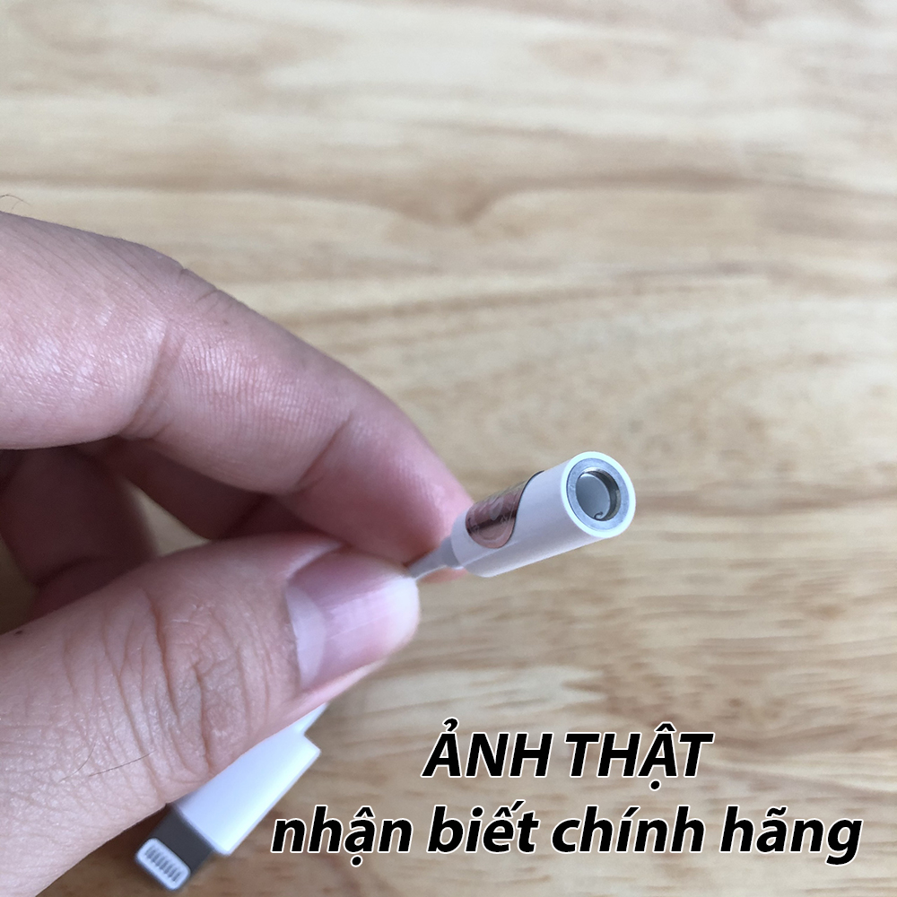 Jack Chuyển Cổng Lightning Sang 3.5mm iPhone Zin Bóc Máy