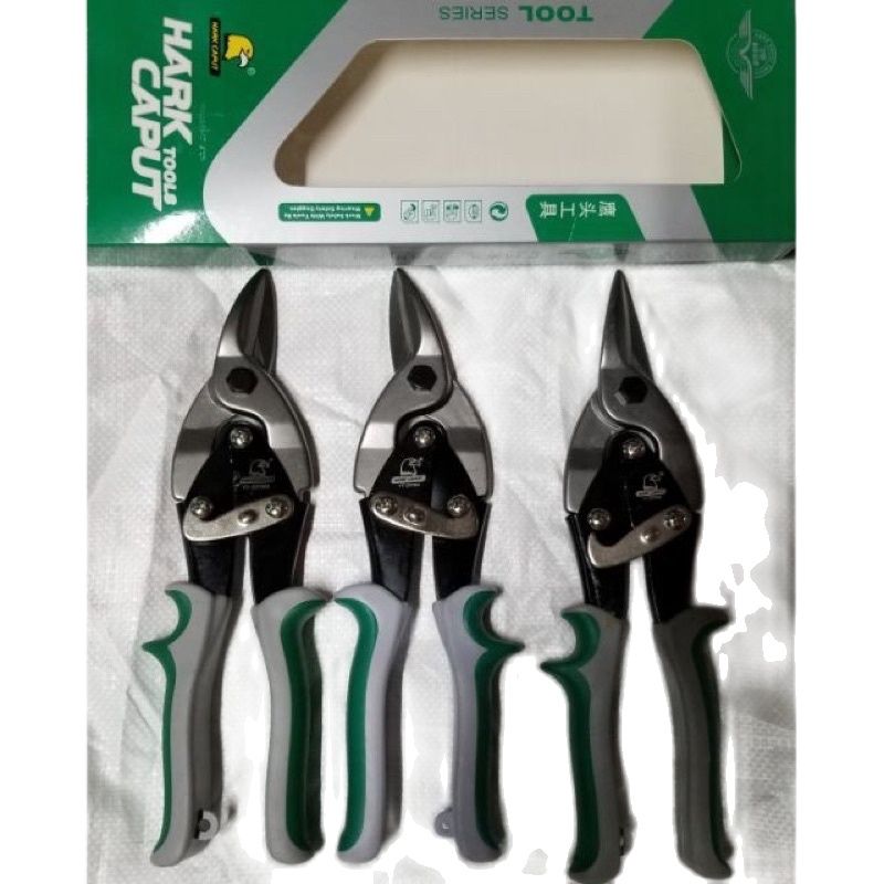 Kéo cắt tôn Hark Caput size 10" 250mm ( thẳng, cong trái, cong phải )