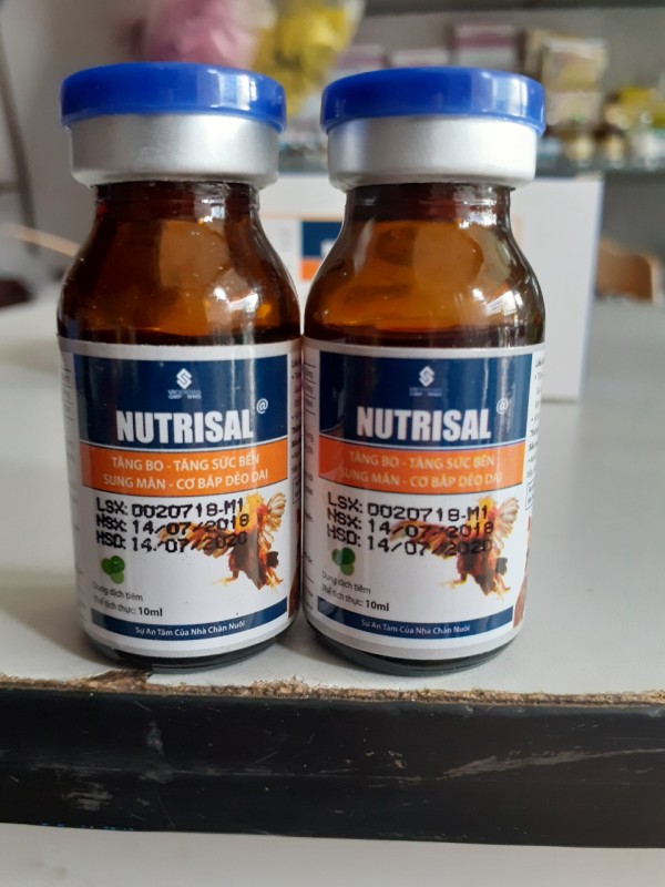 1 lọ Nuôi Tăng Bo - Gà Đá - Nutrisal