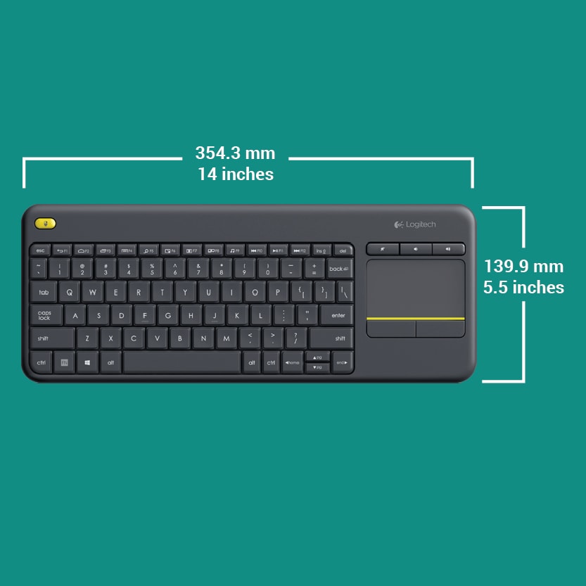 Bàn phím Logitech K400 Plus không dây