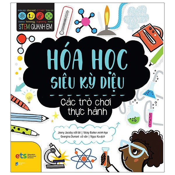 Sách - stem quanh em - hóa học siêu kỳ diệu - newshop
