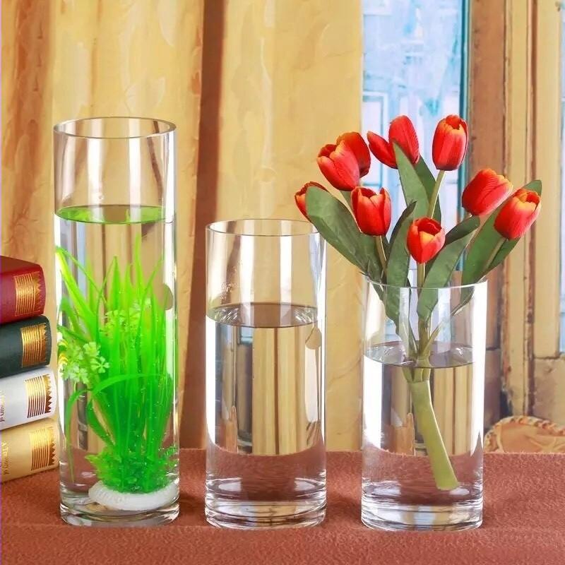 BÌNH BÔNG LỌ HOA TRỤ D10 x H30CM