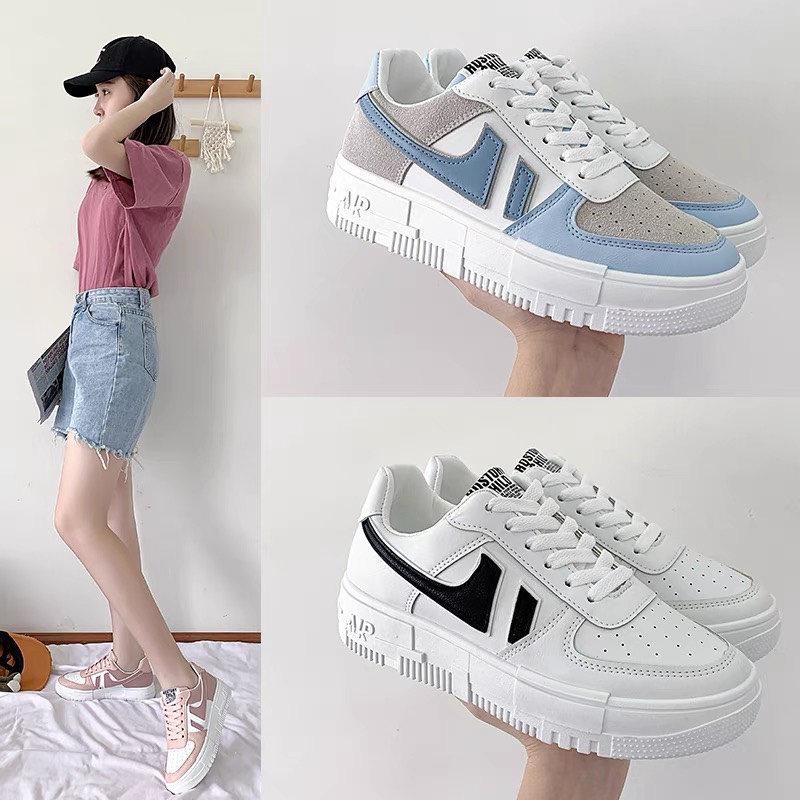 Giày nữ thể thao ROSS độn đế 4cm cao cấp