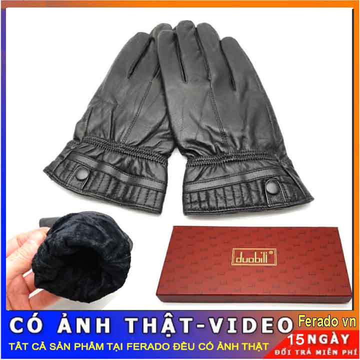 Găng Tay Da Nam Nữ Thời Trang Mùa Đông