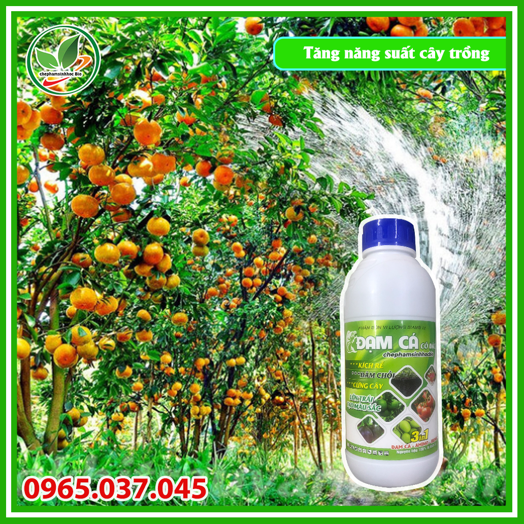 Phân đạm cá đậm đắc hữu cơ sinh học Bio. Chai 1l