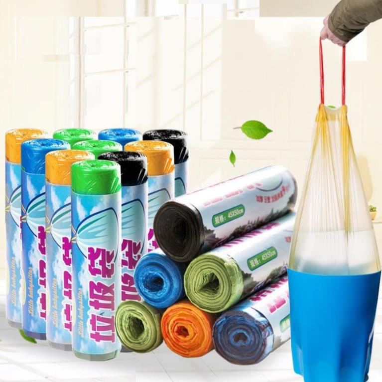 Túi đựng rác thông minh có dây rút