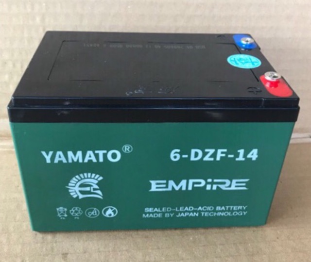 Ắc quy xe máy điện củ 12V-20Ah còn 80%