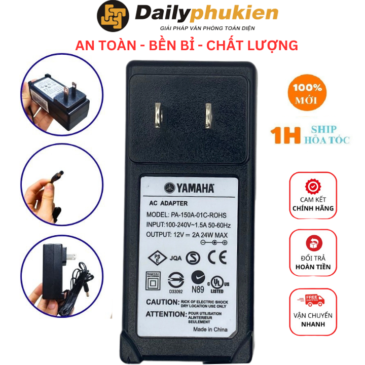 adapter nguồn đàn Yamaha 12v PSR-E443