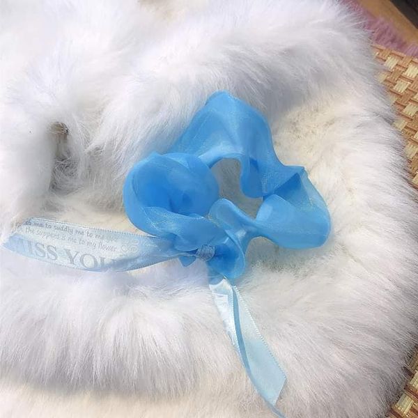 DÂY BUỘC TÓC CO DÃN 4 CHIỀU CHO NỮ , DÂY BUỘC TÓC VẢI VOAN ĐẸP (FULL MÀU)