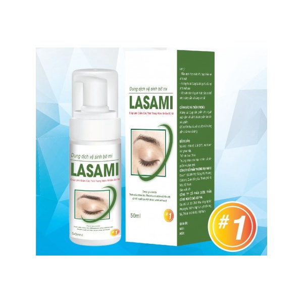Dung dịch vệ sinh bờ mi LASAMI